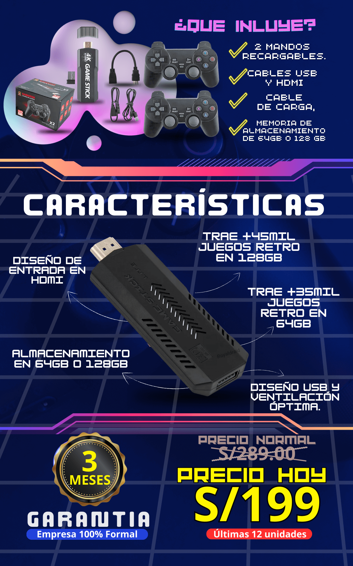 Consolas de Videojuegos Retro Advanced