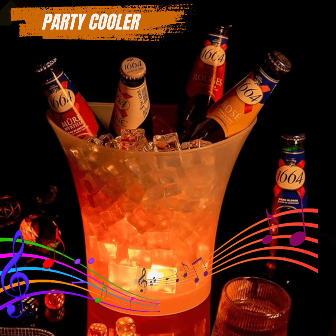 PARTY COOLER - HIELERA PARLANTE CON BLUETOOTH