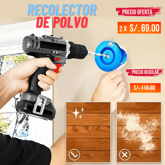 Recolector de Polvo para Taladro