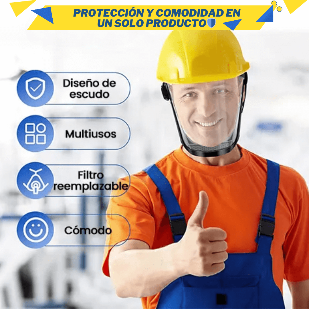 Máscara De Protección Facial Premium